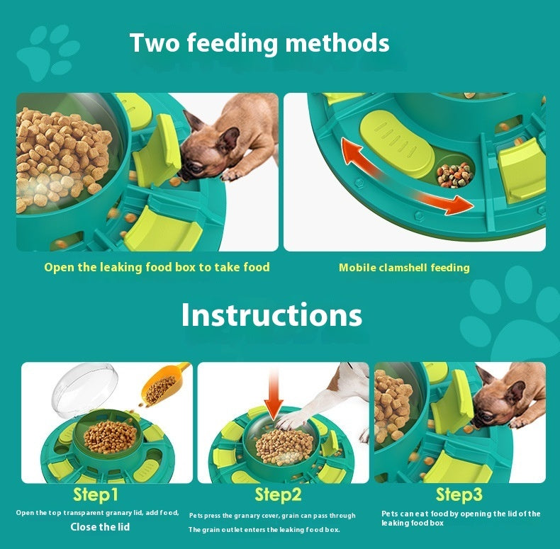 Jouet interactif puzzle pour chien 