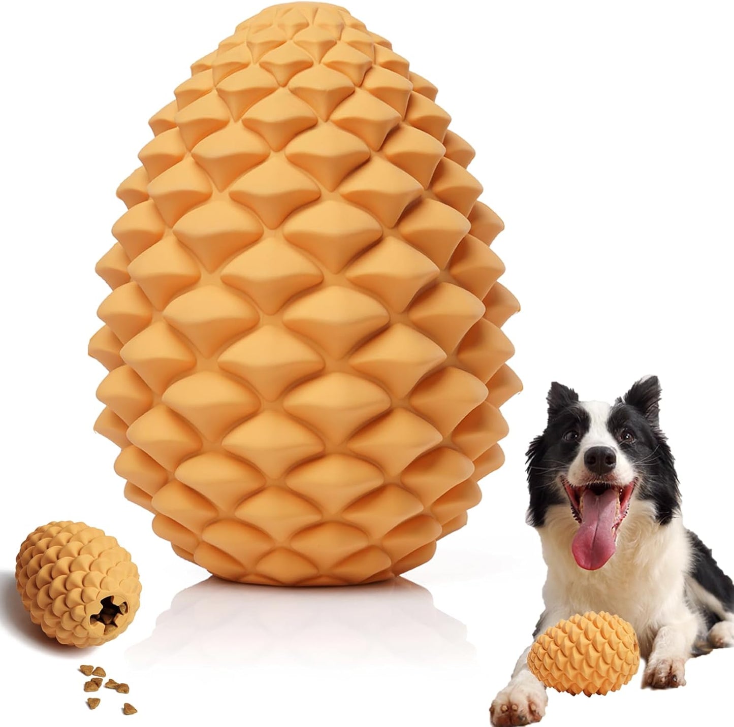 Jouets pour chiens résistants en forme de pomme de pin