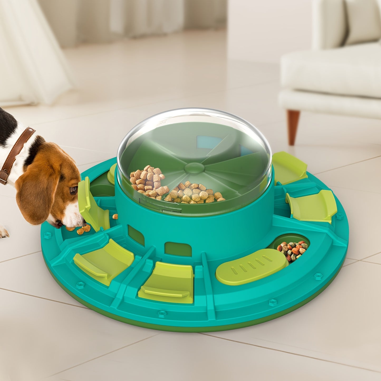 Jouet interactif puzzle pour chien 