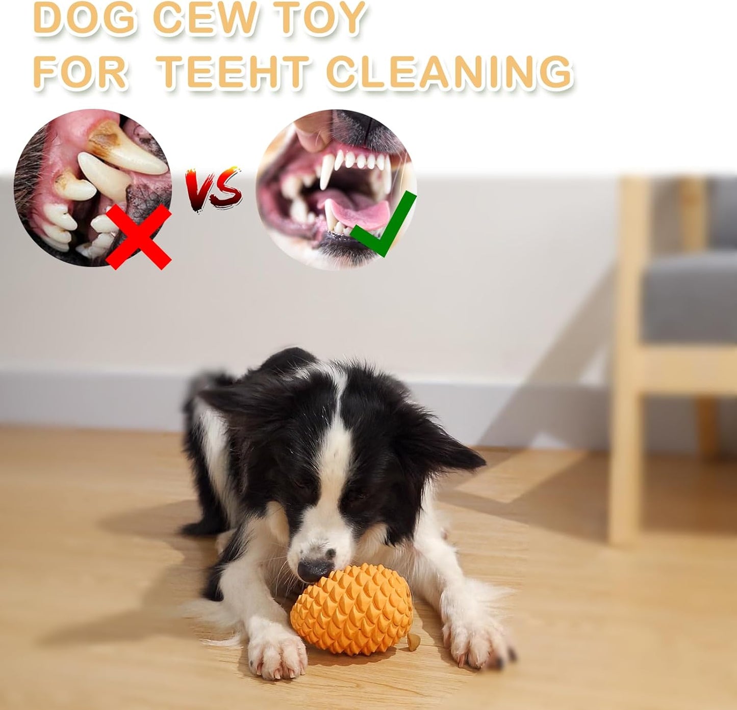 Jouets pour chiens résistants en forme de pomme de pin